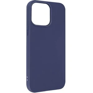 Avizar Coque pour iPhone 14 Silicone Flexible Finition Mate Anti-traces bleu nuit pas cher