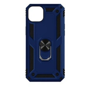 Comparateur de prix : Avizar Coque pour iPhone 14 Antichoc Bi-matière Bague Support Vidéo bleu nuit