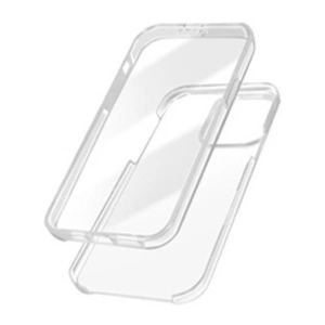 Comparateur de prix : Avizar Coque pour iPhone 14 Pro Intégrale Arrière Rigide Transparent et Avant Souple Transparent
