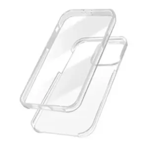 Comparateur de prix : Coque pour iPhone 14 Pro Max Intégrale Arrière Rigide Transparent et A...