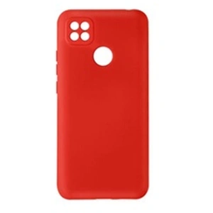 Avizar Coque pour Xiaomi Redmi 10A Silicone Semi-rigide Finition Soft-touch Fine Rouge pas cher