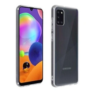 Avizar Coque pour Samsung Galaxy A31 Silicone Gel Flexible Ultra-fine Transparent pas cher
