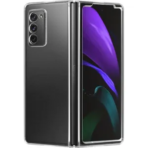 Comparateur de prix : AVIZAR Coque pour Samsung Galaxy Z Fold 2 Protection Rigide Fine Légère Crystal Transparent
