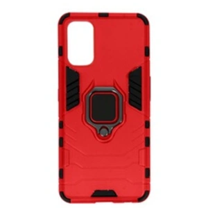 Comparateur de prix : Avizar Coque pour Xiaomi Poco M3 Rigide Antichoc Bague Métallique Support Vidéo Rouge