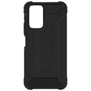 Comparateur de prix : Coque pour Xiaomi Redmi Note 10 Pro Design Relief Bi-matière Anti-chute Defender II Noir