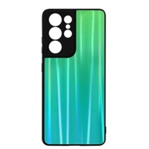 Comparateur de prix : Avizar Coque Samsung Galaxy S21 Ultra Hybride Holographique Brillant Fine Légère Vert Vert