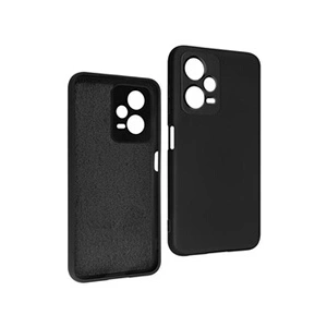 Avizar Coque pour Xiaomi Redmi Note 12 Pro 5G et 12 Pro Plus 5G Silicone Semi-rigide Finition Soft-touch Noir pas cher