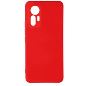 Avizar Coque pour Xiaomi 12 Lite Silicone Semi-rigide Soft-touch Fine rouge pas cher