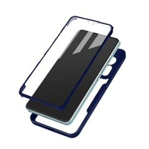 Comparateur de prix : Avizar Coque pour Xiaomi 12 Lite Antichoc Dos Plexiglas Avant Polymère Coins Renforcés Contour Bleu
