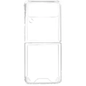 Comparateur de prix : Avizar Coque pour Samsung Galaxy Z Flip 3 Dos Rigide Coins Bumper Fine Légère Transparent