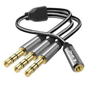 Comparateur de prix : Adaptateur Splitter Jack 3.5mm femelle vers 3x Jack 3.5mm mâle LinQ