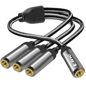 Comparateur de prix : Adaptateur Splitter Jack 3.5mm femelle vers 3x Jack 3.5mm femelle LinQ