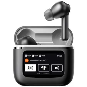 Non communiqué Écouteurs TWS EKO LCD ANC Bluetooth 5.3 - Modèle Astra - Coloris Noir pas cher