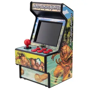 Comparateur de prix : Avizar Mini borne d'arcade 156 jeux Look Rétro Modèle 2 Multicolore