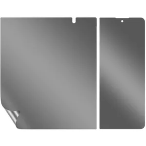 Comparateur de prix : Merkloos / Sans marque Protège Ecran Complet Anti-espion pour Samsung Z Fold 6 Flexible Mat Noir Transparent