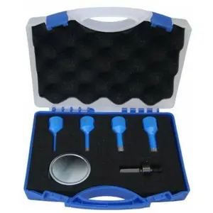 DIAM INDUSTRIES Coffret couronne M14 ø 6 - 8 - 10 et 12 mm -Pour foreuse à eau - SX-1100 M14 pas cher
