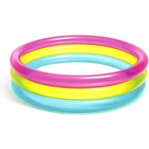 Piscine 3 boudins gonflable intex 86 cm* 25 cm pas cher
