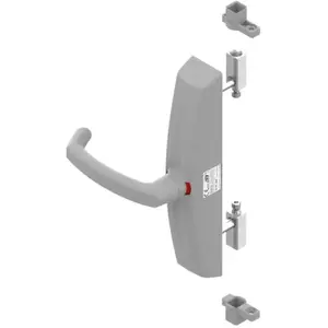 Comparateur de prix : La Croisee Ds - Crémone pompier 7220 à poignée rotative - gris ral 9006 - réversible