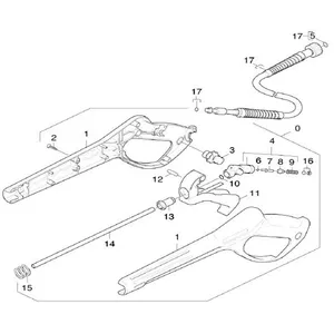 Karcher Kit Reparation Poignee Rep 4 Pour Nettoyeur Haute-pression - 44271780