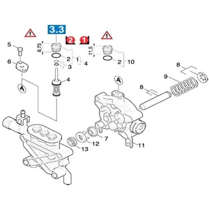 Kärcher Karcher Limiteur De Pression Ø 6 M/m Rep 4 Pour Nettoyeur Haute-pression - 45806650 pas cher