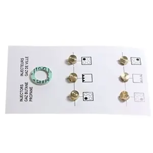 Comparateur de prix : Jeu d'injecteurs gaz butane g30-30mbar pour Cuisinière Beko 4431910057