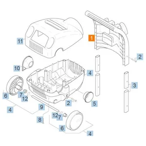 KÄRCHER Karcher - Poignee Chariot De Transport Rep 1 - Ref: 90361740 pas cher