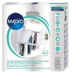WPRO Kit superposition avec etendoir pour installation w-pro -... pas cher