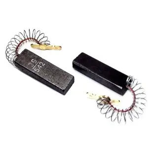 Siemens Jeu de 2 charbon lave-linge 36x12,5x5 mm - cosses 4,8 mm 3662734303436