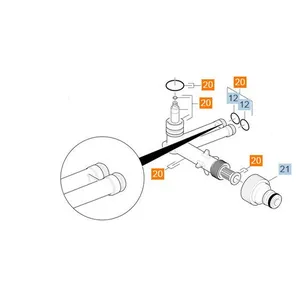 KÄRCHER KARCHER. KIT PIECES DE RECHANGE COTE ASPIRATION. Ref: 90017820 pas cher