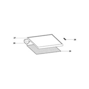 Indesit Plateau De Dessus Top Rep 27 Pour Lave Vaisselle - C00269327 pas cher