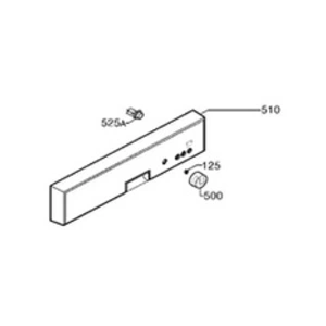 Electrolux Bandeau Assemble Aluminium Rep 510 Pour Lave Vaisselle - 156088270 pas cher