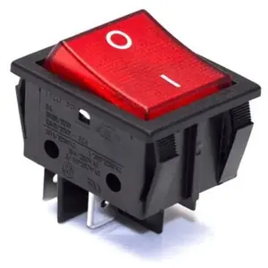 Divers Marques SWT703UN. INTERRUPTEUR BIPOLAIRE ROUGE LUMINEUX pas cher