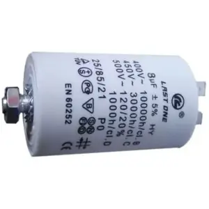 VEDETTE Condensateur 8 Mf 450v Last One Pour Lave Linge - Cap514un