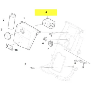 KÄRCHER KARCHER. DISJONCTEUR 10A CONTACTEUR MARCHE ARRET. Ref: 66311900 pas cher