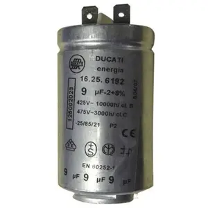 Electrolux 125002022. CONDENSATEUR 9 µF ARTHUR MARTIN ELECTROLUX pas cher