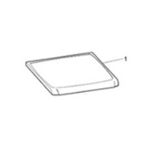 Indesit Couvercle Gris Ind.comu. Evoii Pour Lave Linge - C00098440 pas cher