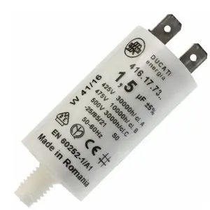 Divers Marques Condensateur De Demarrage 1.5uf-475v Pour Seche Linge - 416250229 pas cher
