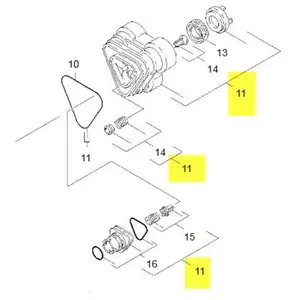 KÄRCHER KARCHER. JEU DE PIECES REPARATION CULASSE. Ref: 90012150 pas cher