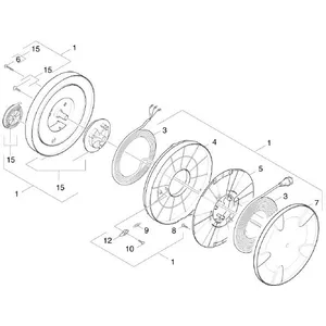Comparateur de prix : KÄRCHER ENROULEUR CABLE ALIMENTATION COMPLET pour NETTOYEUR...