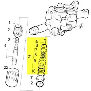 Kärcher Kit Soupape De Decharge Pour Nettoyeur Haute-pression Karcher - 45910380 pas cher