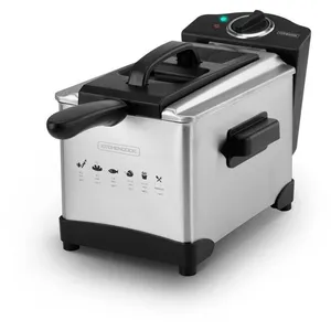 Comparateur de prix : Friteuse 3l Inox Semi Pro Fry Plus De Kitchencook