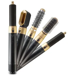 YOGHI Brosse soufflante 5 en 1 AIRPROA6 - Noir pas cher