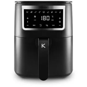 Kitchencook - Friteuse sans huile 4l - 8 programmes airmed4 noire T.U pas cher