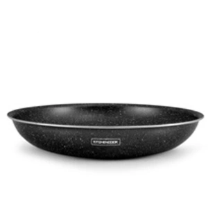 Comparateur de prix : Poêle 28cm aluminium pressé tous feux dont induction effet pierre