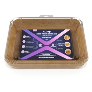 Accessoire friteuse Nufry Moules Papier Cuisson PAPEREC Marron pas cher
