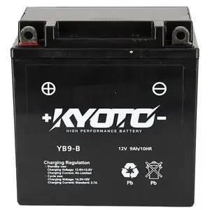 KYOTO Batterie YB9-B sla-agm - Sans Entretien - Prête à l'Emploi pas cher
