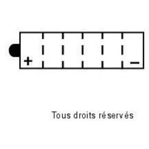 KYOTO Batterie Ytz12s-Bs Sla-Agm - Sans Entretien - Prete A Lemploi pas cher