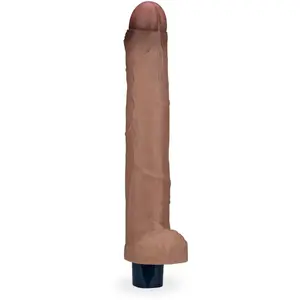 Gode godemichet vibrant ultra réaliste en silicone 23,5cm Renato gode ... pas cher