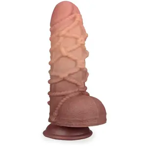 Gode godemichet ventouse en silicone XXL Shibari gode vaginal ou anal ...Vendu parlove-and-vibes