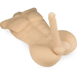 LOVE AND VIBES Torse d'homme musclé avec pénis et anus Rick